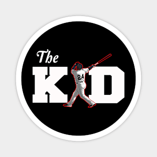 Ken Griffey Jr The Kid Basketball Legend Signature Vintage Retro 80s 90s Bootleg Rap Stylepng Magnet